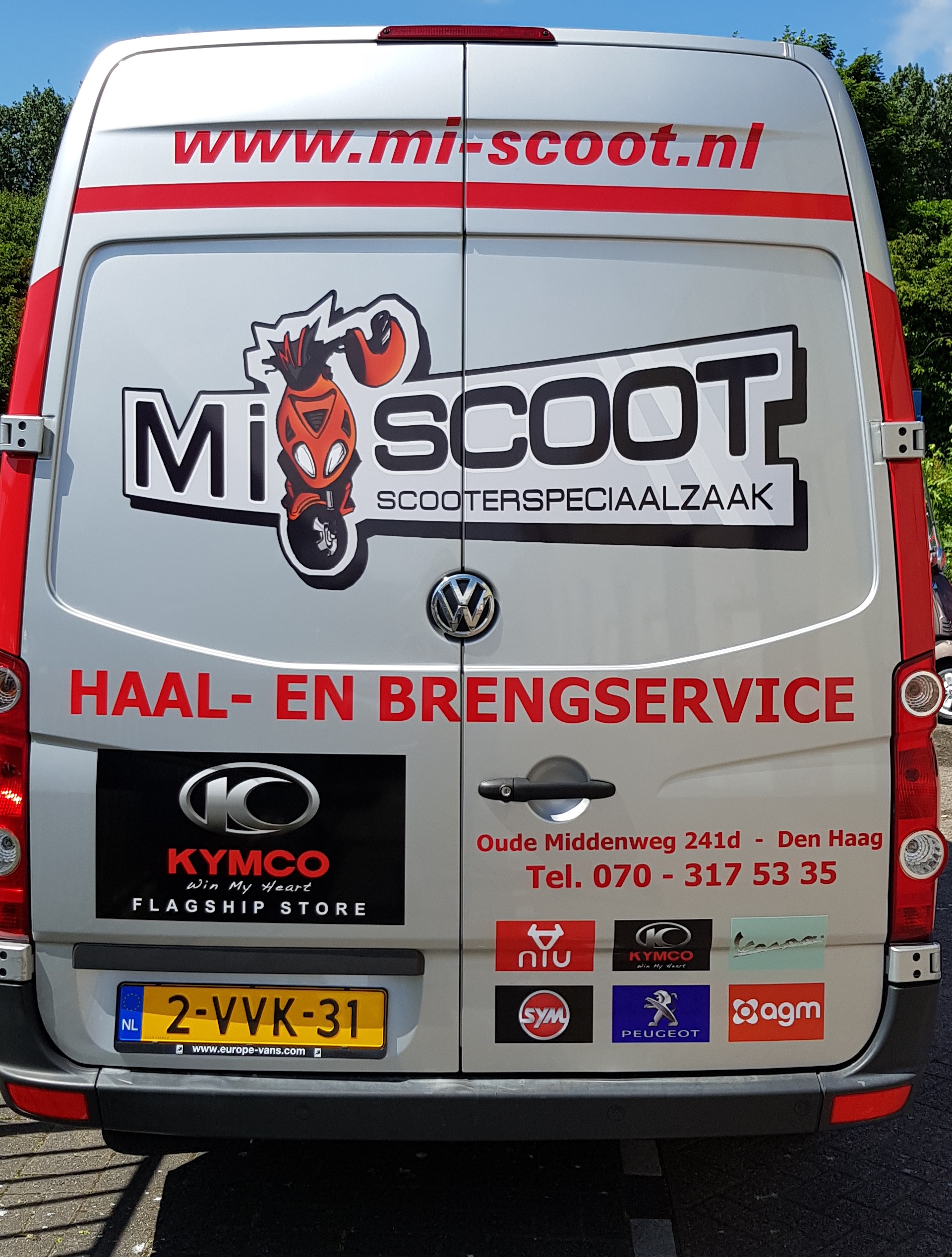 Mi-Scoot Haal en breng service
